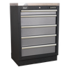 Superline PRO® Storage System with Wood Worktop 4.92m