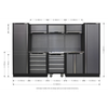 Superline PRO® Storage System with Stainless Worktop 3.24m