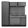 Superline PRO® Storage System with Stainless Steel Worktop 1.96m