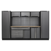 Superline PRO® Storage System with Pressed Wood Worktop 3.24m