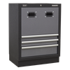 Superline PRO® Storage System with Stainless Steel Worktop 4.92m