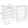 Superline PRO® Modular Van Storage System Set 1.85m