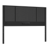 Superline PRO® Modular Adjustable-Height Workbench with Pegboard Back Panel & Wooden Worktop 1830mm