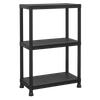 Plastic Racking Unit with 3 Shelves 25kg Capacity Per Level