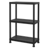 Plastic Racking Unit with 3 Shelves 25kg Capacity Per Level