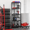 Plastic Racking Unit with 5 Shelves 25kg Capacity Per Level