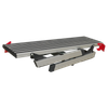 Folding Platform 2-Tread Aluminium - EN 131-4