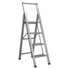 Aluminium Professional Folding Step Ladder 4-Step 150kg Capacity - EN 1483