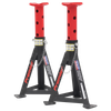 Premier Axle Stands (Pair) 3 Tonne Capacity per Stand - Red