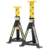 Premier Axle Stands (Pair) 3 Tonne Capacity per Stand - Yellow