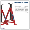 Axle Stands (Pair) 5 Tonne Capacity per Stand
