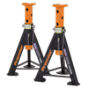 Premier Axle Stands (Pair) 6 Tonne Capacity per Stand - Orange