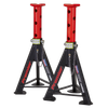 Premier Axle Stands (Pair) 6 Tonne Capacity per Stand - Red
