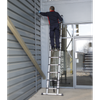 Aluminium Professional Telescopic Ladder 11-Tread - EN 131
