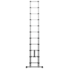 Aluminium Professional Telescopic Ladder 11-Tread - EN 131