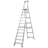 Industrial Step Ladder 12-Tread Aluminium - BS EN 131