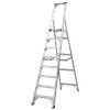 Industrial Step Ladder 8-Tread Aluminium - EN 131