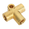 3-Way Brake Tube Connector M10 x 1mm