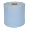 2-Ply Embossed Blue Paper Roll 150m - Pack of 6