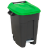 Refuse/Wheelie Bin with Foot Pedal 100L - Green