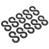 Plastic Chain S-Hook - Pack of 10