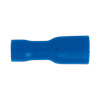 Fully Insulated Female Terminal 4.8mm, Blue - Pack of 100