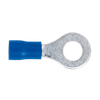 Easy-Entry Ring Terminal 6.4mm (1/4"), Blue - Pack of 100