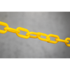 Plastic Chain 25m x 6mm - Black/Yellow