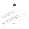 Car Ramp Extensions 400kg Each/800kg per Pair