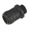 John Guest® Straight Adaptor 22mm x 3/4"BSP - Pack of 2