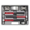 Drop-Forged Panel Beating Set with Fibreglass Shafts 7pc