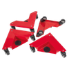 Corner Transport Dollies 150kg Capacity - Set of 4