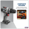 Premier SV20 Series 13mm Brushless Cordless Combi Drill 20V - Body Only