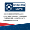 Premier SV20 Series 13mm Brushless Cordless Combi Drill Kit 20V 2Ah