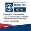 Premier SV20 Series 1/2"Sq Drive Brushless Cordless Impact Wrench 20V - Body Only