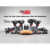 Premier SV20 Series 180mm Brushless Cordless Rotary Polisher 20V 4Ah - 2 Batteries