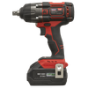 1/2"Sq Drive Cordless Brushless Impact Wrench 18V 4Ah