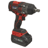 1/2"Sq Drive Cordless Brushless Impact Wrench 18V 4Ah