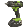 1/2"Sq Drive Cordless Brushless Impact Wrench 18V 4Ah