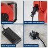 Cable Reel System Retractable 15m 2 x 230V Socket