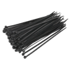 Cable Tie 150 x 3.6mm, Black - Pack of 100