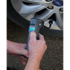 Compact Rechargeable Tyre Inflator & Power Bank with Worklight