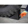 Heavy-Duty Rubber Wheel Chock - Single