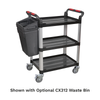 Composite Workshop Trolley 3-Level/3 Wall