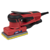 80 x 133mm Dual Action Variable Speed Brushless Sander 350W/230V