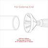 Internal & External 2-in-1 Deburring/Chamfer Tool 27-86mm