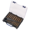 HSS Cobalt Fully Ground Drill Bit Assortment 1-10mm 170pc