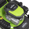 Dellonda Self-Propelled Petrol Lawnmower Grass Cutter with Height Adjustment & Grass Bag 144cc 18"/46cm 4-Stroke Engine