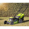 Dellonda Self-Propelled Petrol Lawnmower Grass Cutter with Height Adjustment & Grass Bag 144cc 18"/46cm 4-Stroke Engine