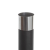 Dellonda Outdoor Chiminea, Fireplace, Fire Pit, Heater, Durable, Black Steel